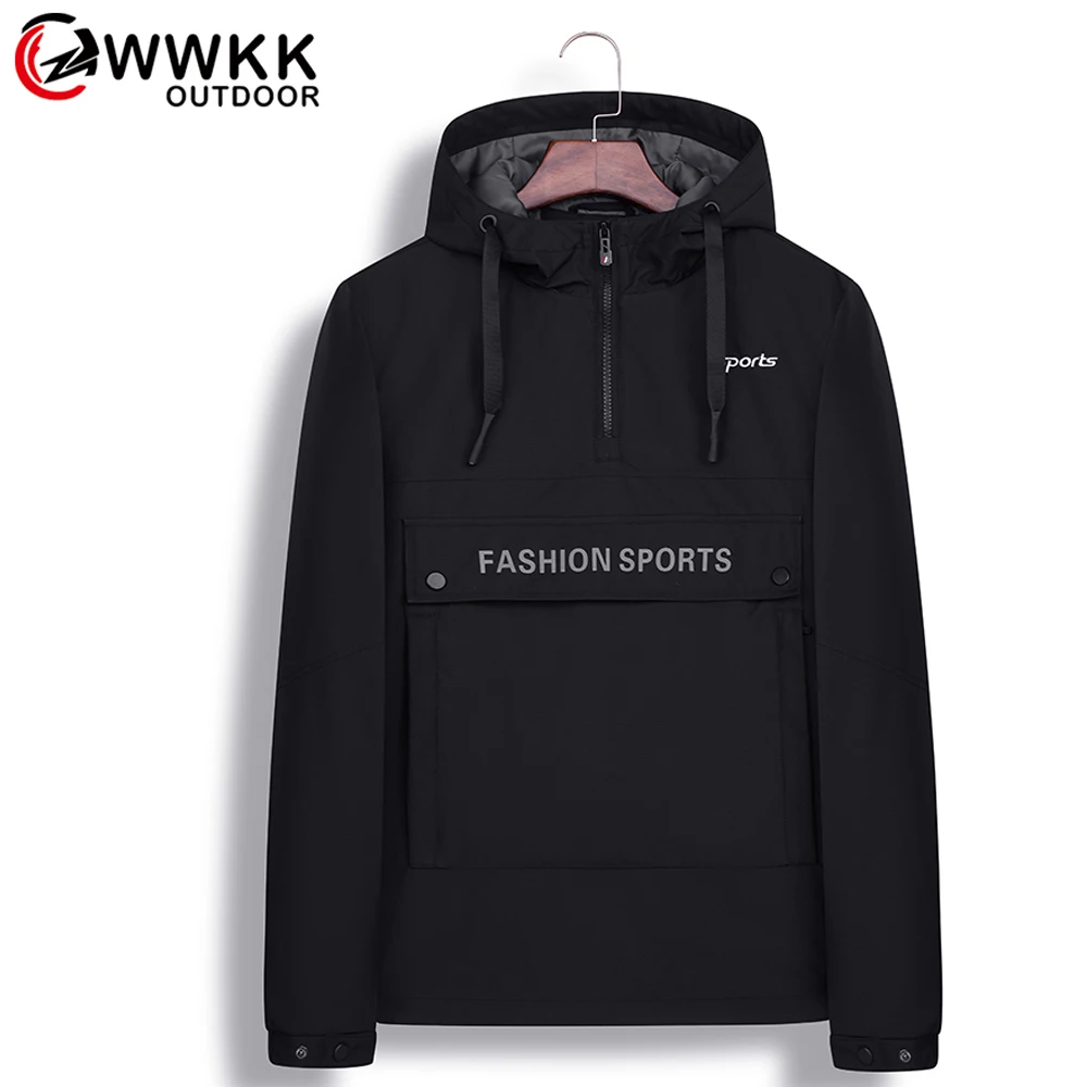 Мужская водонепроницаемая ветрозащитная походная куртка пальто для спорта на