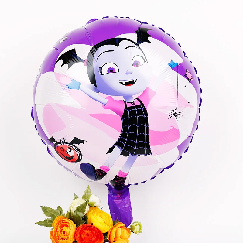 Надувной Шар Из Алюминиевой Фольги Милый Мультфильм вампир девочка летучая мышь