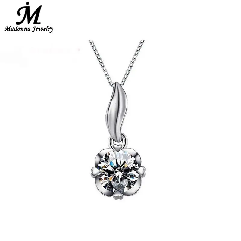 Новинка модная популярная Посеребренная Подвеска для девочек Женская Золотая