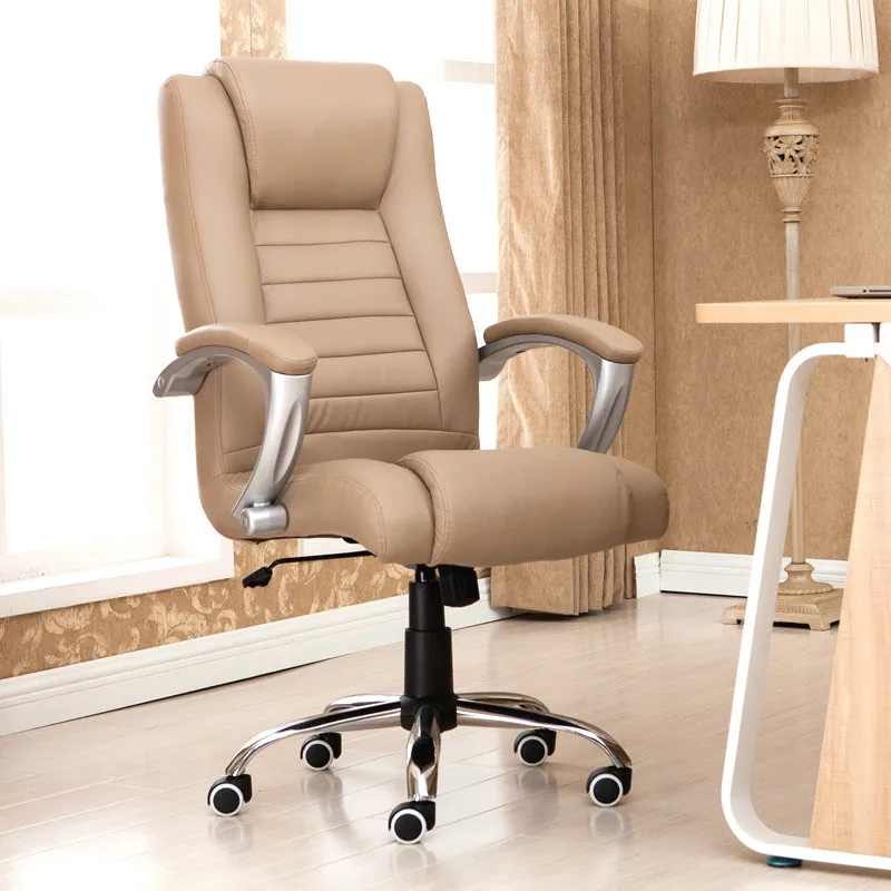 Удобный эргономичный поворотный офисный стул компьютерный подъемный