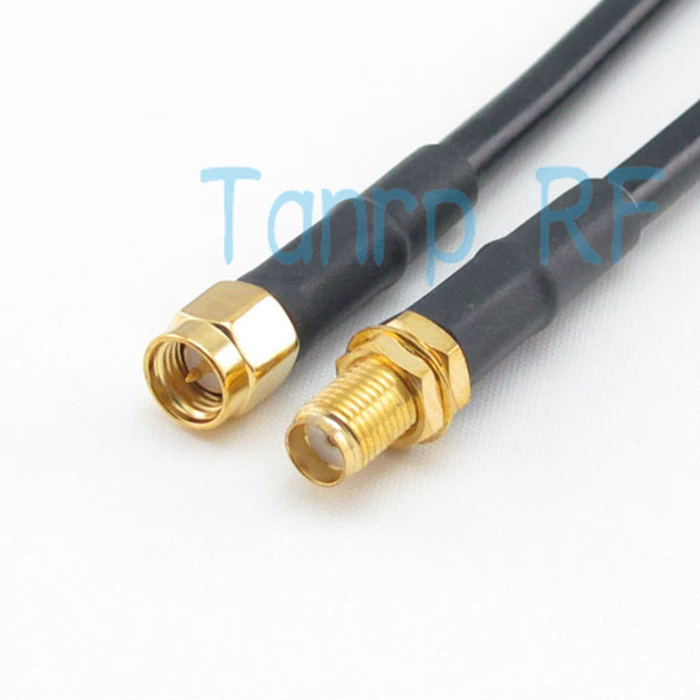 Фото Бесплатная доставка! Оптовый коаксиальный кабель RG58 RF Pigtail 3 фута гнездо SMA штекер Бесплатная доставка! Оптовый коаксиальный кабель RG58 RF Pigtail 3 фута гнездо SMA штекер