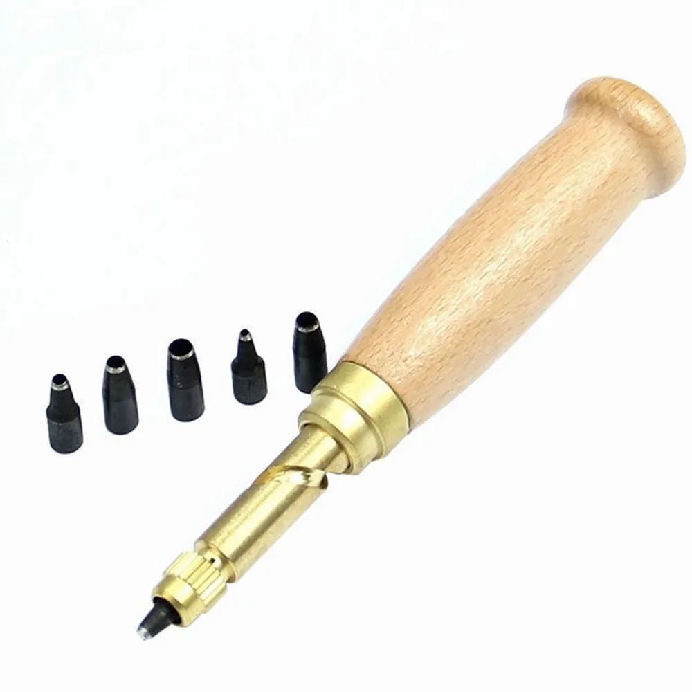 Набор перфораторов для отверстий деревянная ручка с 1 5 мм 4 ручной перфоратор