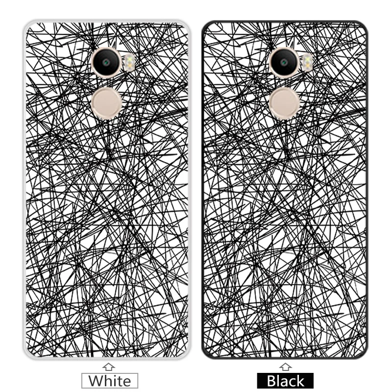 for Xiaomi Redmi 4 5.0 inch Transparent TPU Hongmi Slim Silicone Customize Redmi4 Landscape Back Cover |