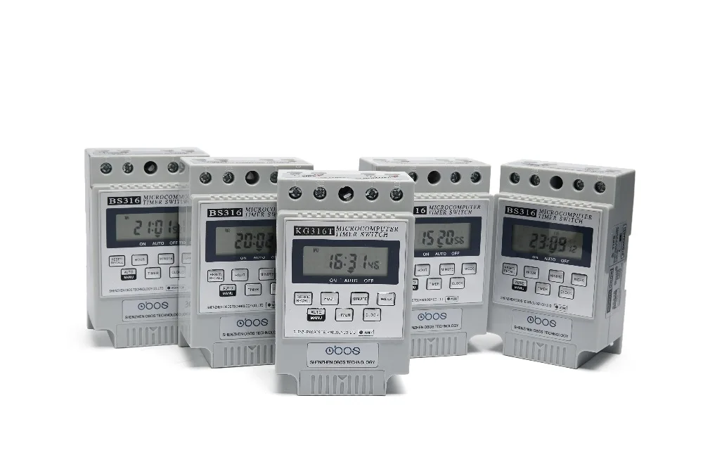 KG316T DIN RAIL Digital Timer Switch automatic program/programmable timer switch Microsoft program 220VAC25A waterproof OB | Обустройство