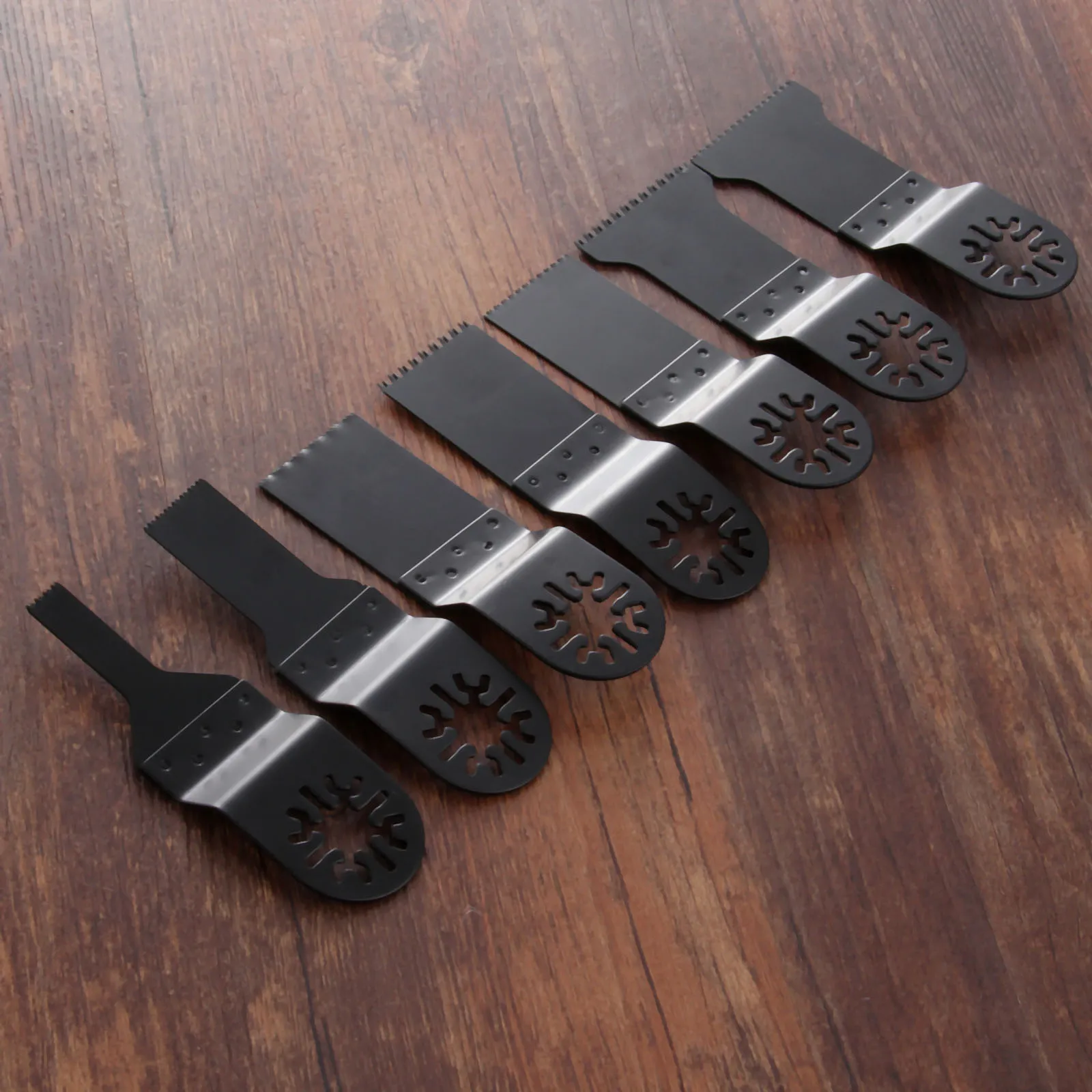 7 шт. деревообрабатывающий HCS Осциллирующий Инструмент пила набор мини пилы для