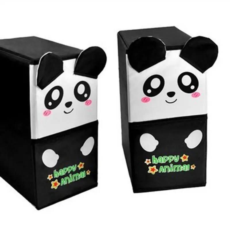 Cute Animal Double Drawer Storage Box Lockers Cabinet Finishing | Дом и сад