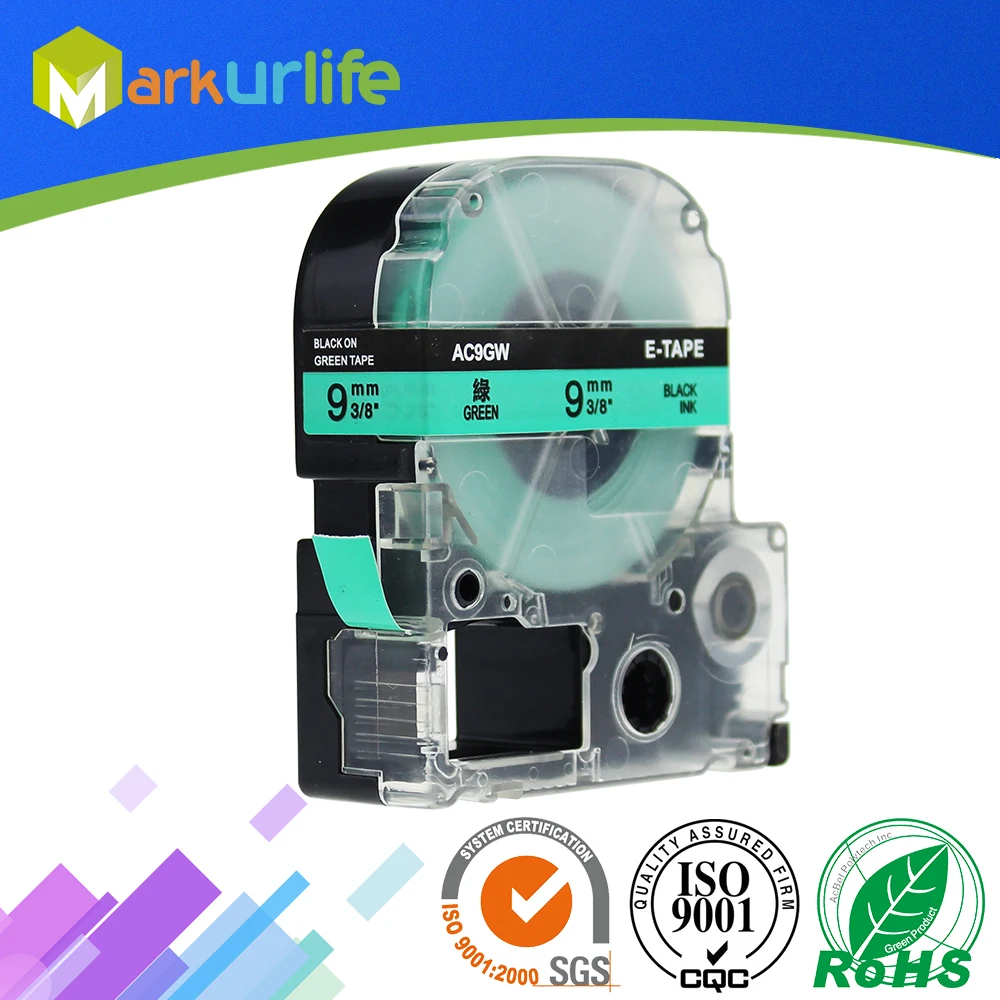 Совместимый с Epson Labelworks SC9G 1 упаковка картридж для заправки этикеток LW 300 400 500