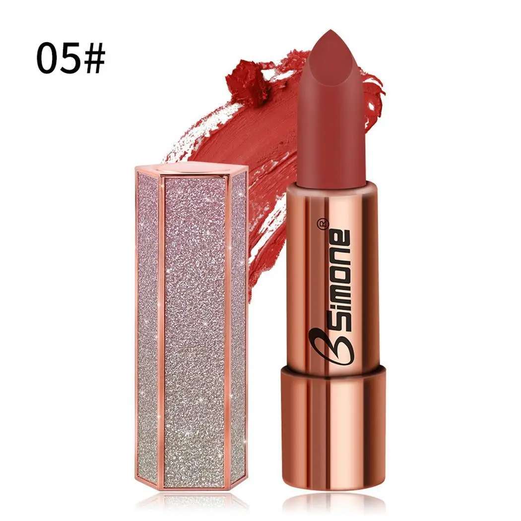 Makeup Cosmetic Matte Long Lasting Waterproof 3.5g Soft Color 1-Color 7 Cream Lipstick Lip Gloss Women Fashion Gift |