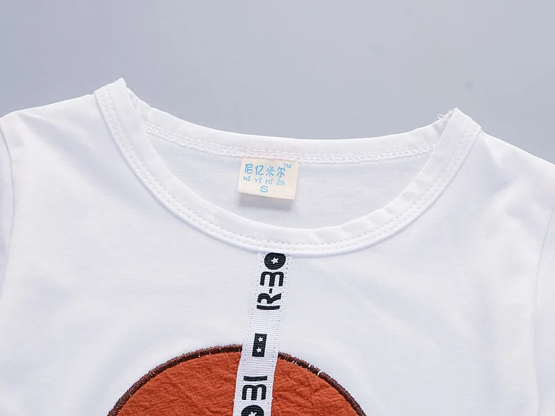2018 new children's summer cotton suit toddler boy short-sleeved shorts two-piece baby t-shirt 0-3T free shipping |