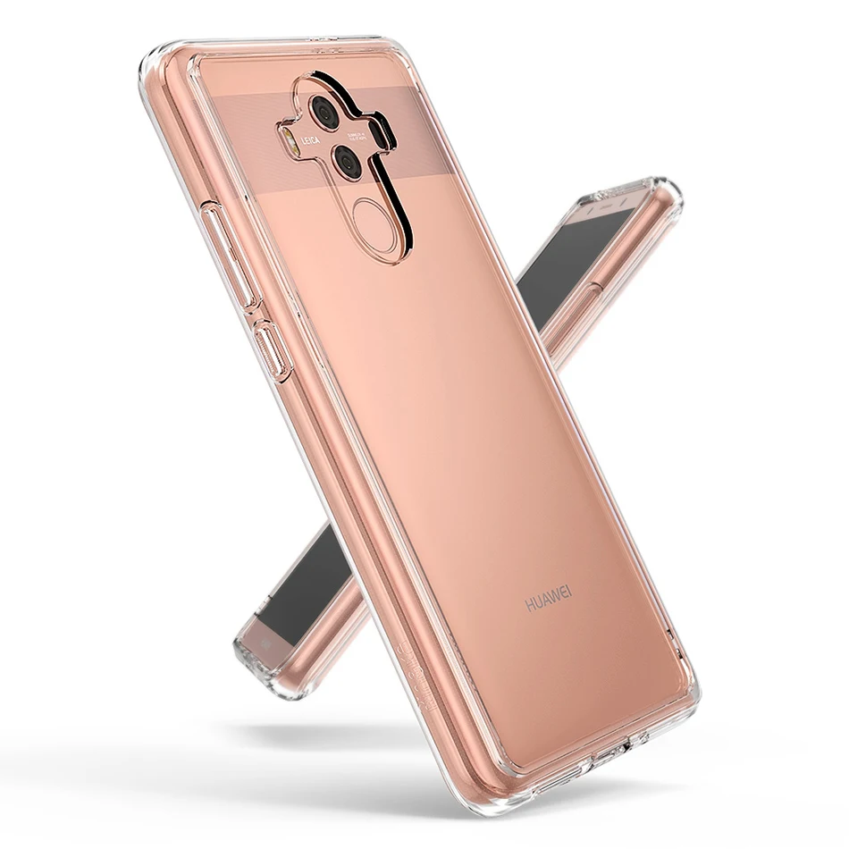 100% Original Ringke Fusion Clear PC Back Flexible TPU Edge Shock Absorption Drop Resistance Case For Huawei Mate 10 Pro |
