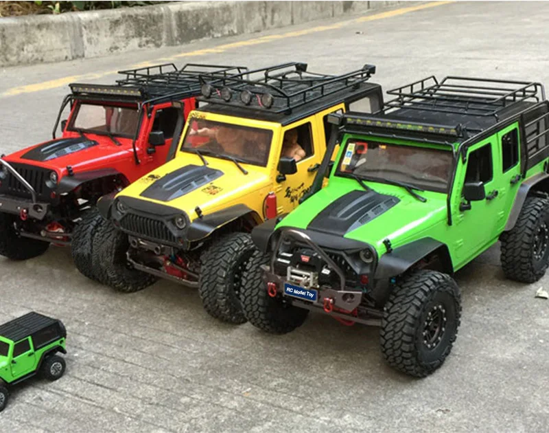 Чехол для кузова автомобиля 1:10 RC Jeep Wrangler Rubicon 1/10 радиоуправляемого гусеничного