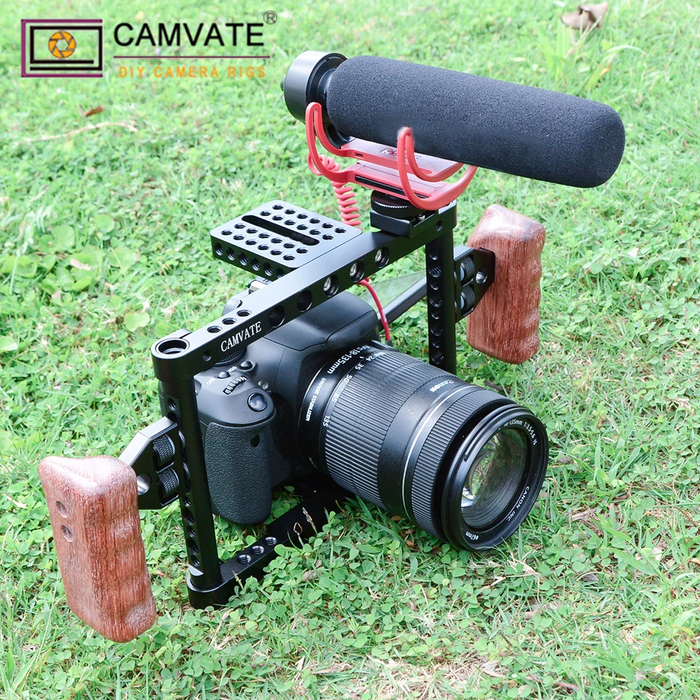 Камера CAMVATE Rig для Canon 650D/600D/550D/500D/450D/7D MarkII/5D Mark11/Nikon D3200/D3300/700D/Sony