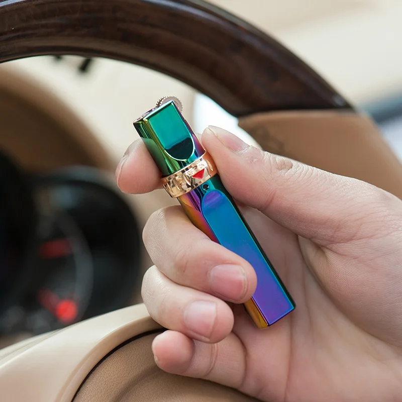 Metal windproof lighters Gas lighter Cigar The cigarette Men's giftLighters &amp Smoking Accessories | Дом и сад