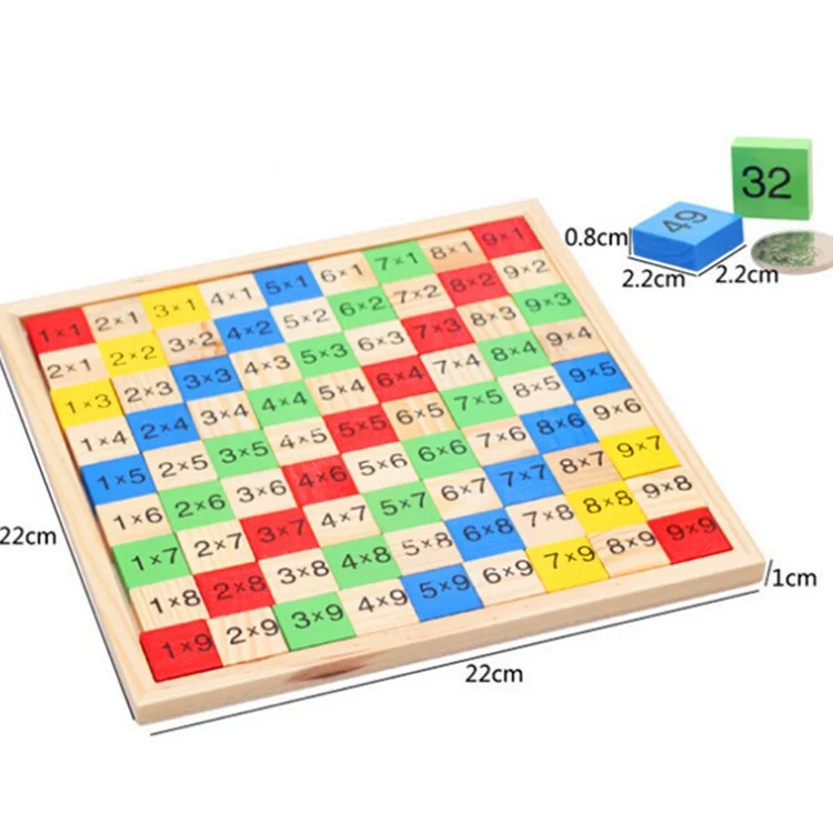 Монтессори образовательных математика игрушки домино детей дошкольного