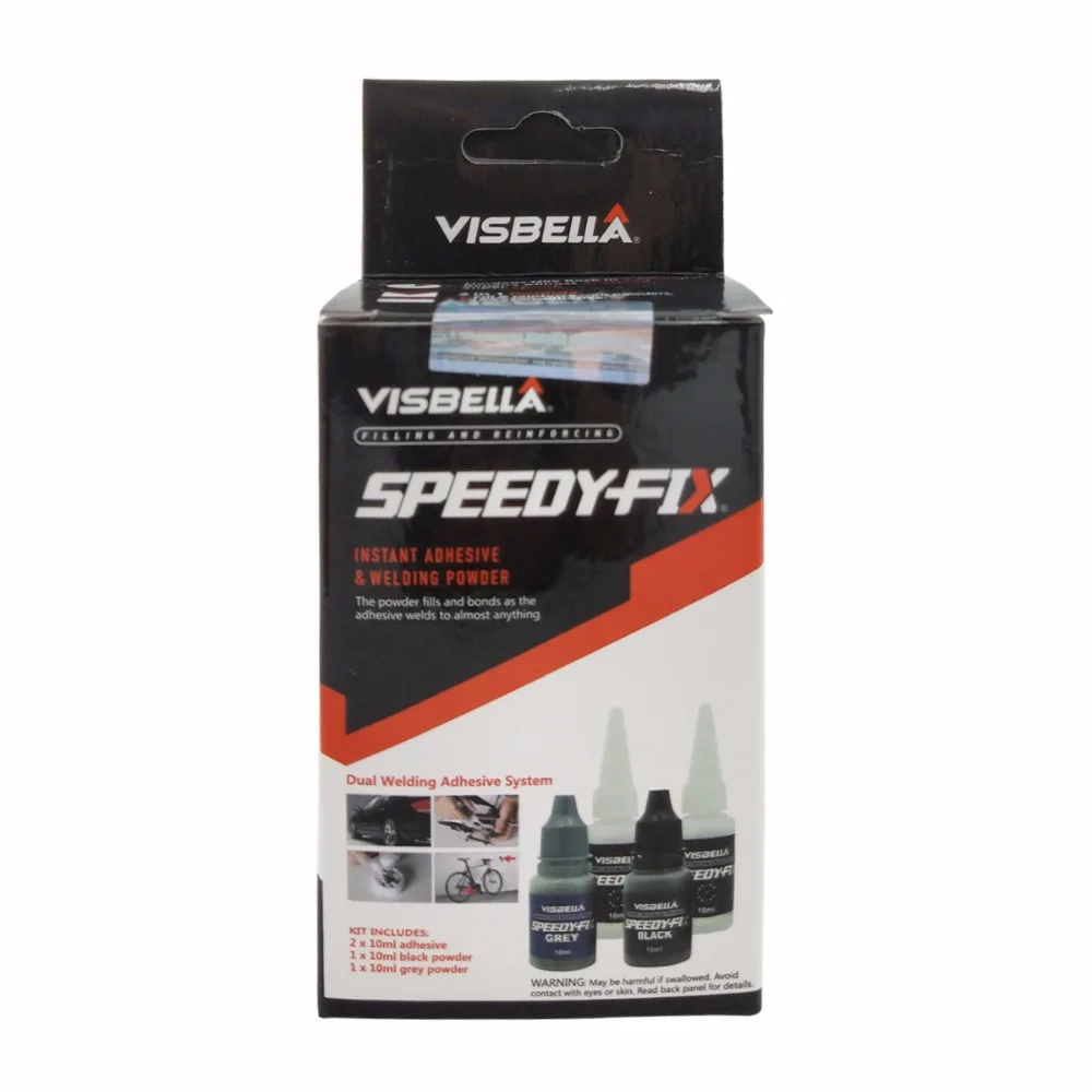 VISBELLA 72 шт/картон 7 второй быстрый закрепляющая пудра Клей Эпоксидной смолы клей