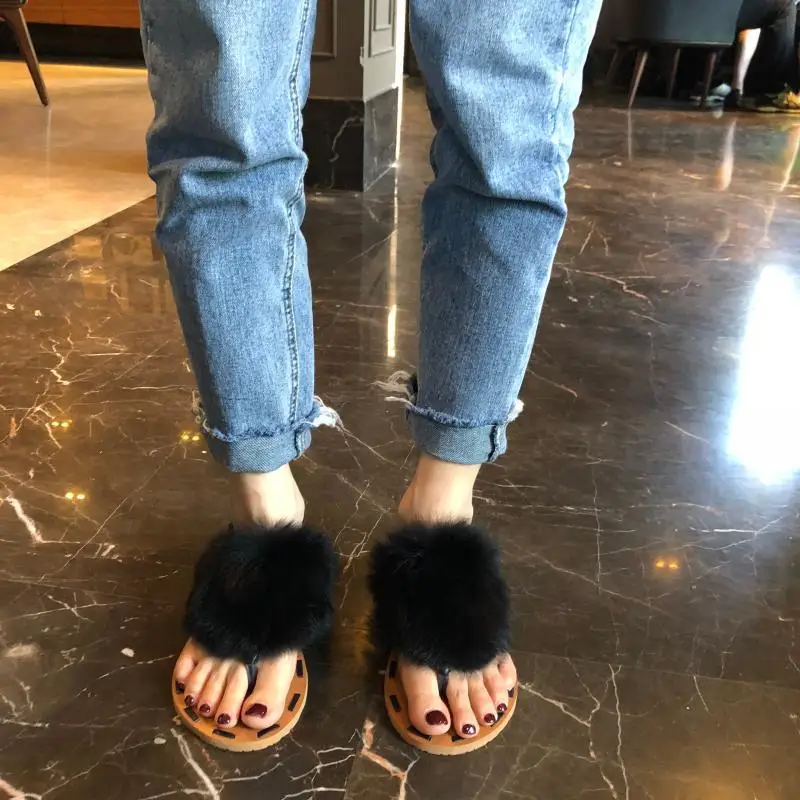 Stylesowner летние сандалии на плоской подошве с мехом гладиаторы бежевый белый