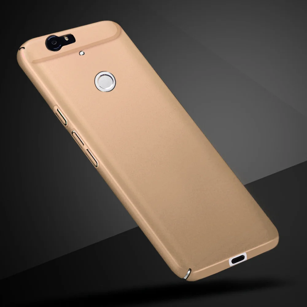 Простой чехол для телефона Huawei Nexus 6P 5 7 дюйма жесткий пластиковый матовый чехлы