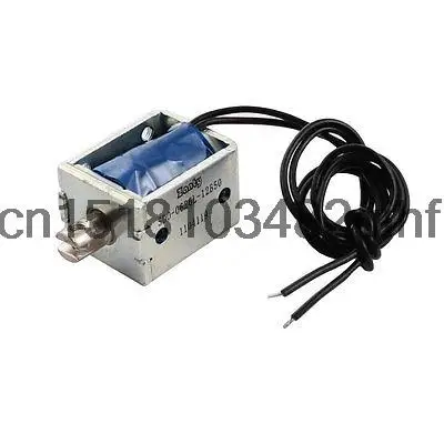 

12V 0.24A 5mm Stroke 100g Force Open Frame Pull DC Solenoid Electromagnet
