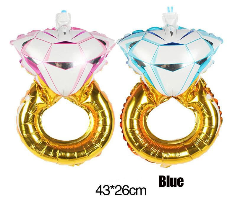 50 шт. кольцо с бриллиантом шар романтический свадебный для невест душ Юбилей День