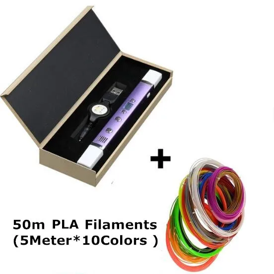 3D Ручка 3 цвета joylites с PLA нити D рисунок пером 1.75 мм ABS/PLA дети Best подарок печать
