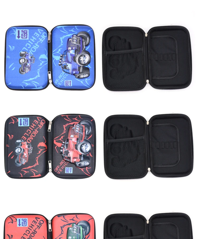 Школьный чехол для карандашей, автомобильные принадлежности, Trousse skolaire Stylo Estuche Escolar Estojo Escola EVA Kalem Kutusu, чехол для карандашей с единорогом