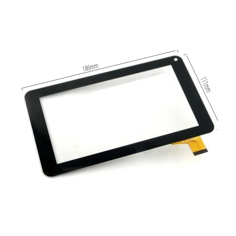 

7" Inch Touch Screen Digitizer Glass Sensor Panel For Goclever Terra 70 186*111mm Black