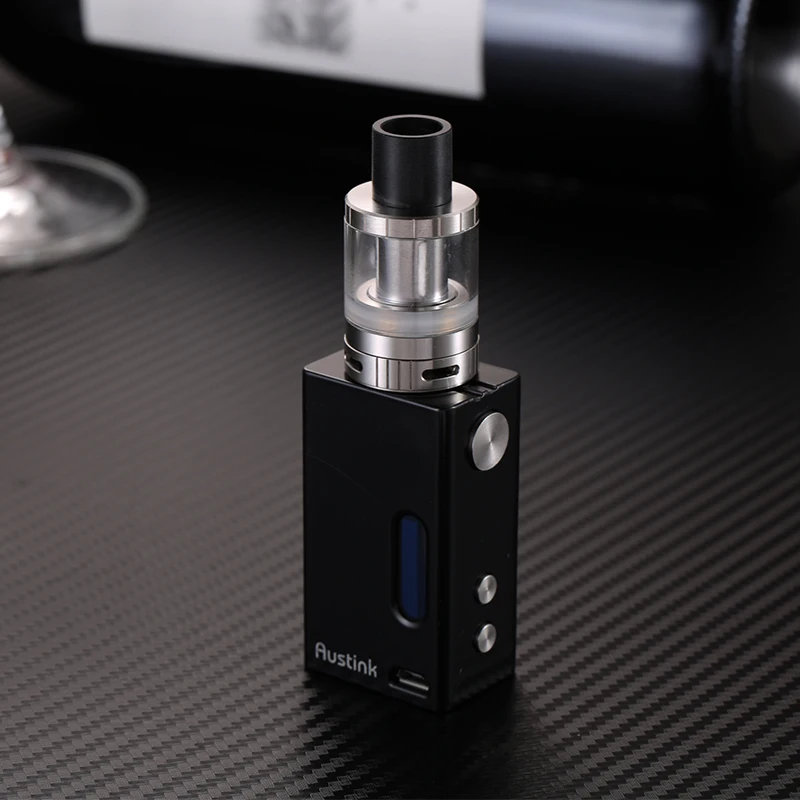 Оригинальные электронные сигареты austink контроля температуры 50 Вт starter kit VAPE поле