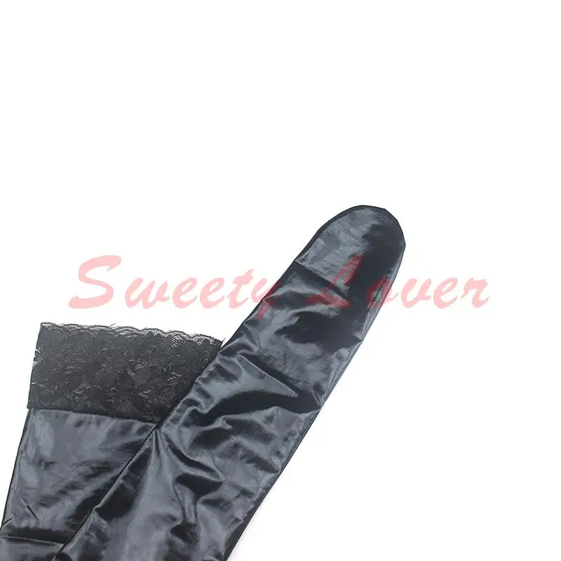 Игры для взрослых из искусственной кожи с кружевом топы фетиш одежда эротические