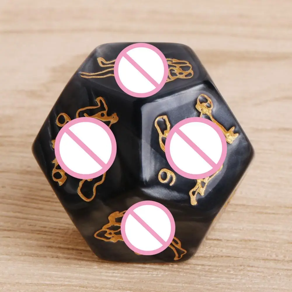 4 PCS Fun Acrylic Dice Love Sex Erotic Game Toy Couple Gift |