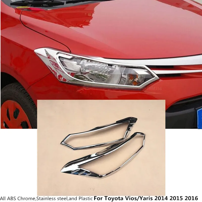 Топ автомобильный детектор крышки ABS хромированный передний светильник с