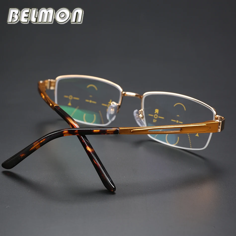 Мужские очки для чтения BELMON многофокальные прогрессивные дальнозоркости с