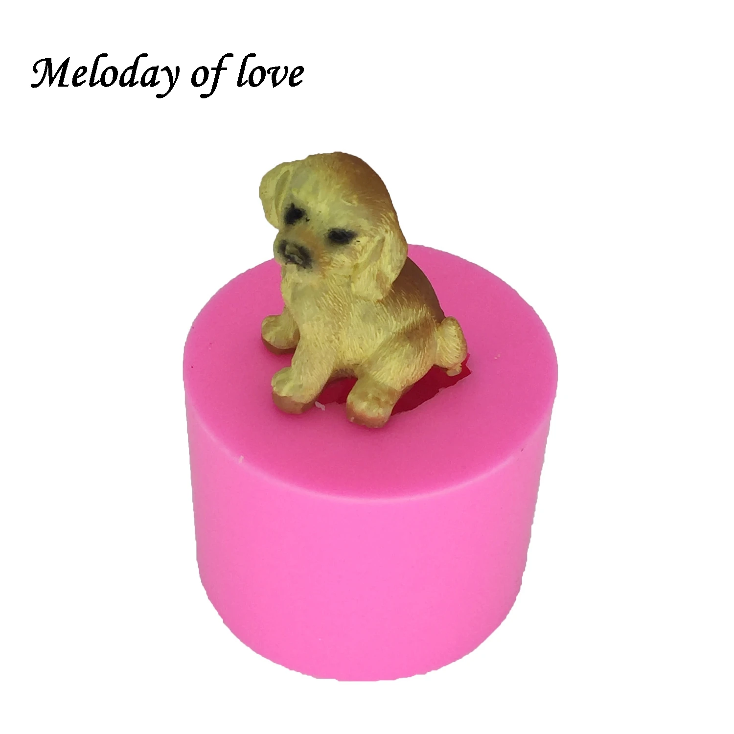 

3D Dog Silicone fondant mold cake decorating tools chocolate mould Sugar Resin Clay Soap Mold candle stencil DY0018