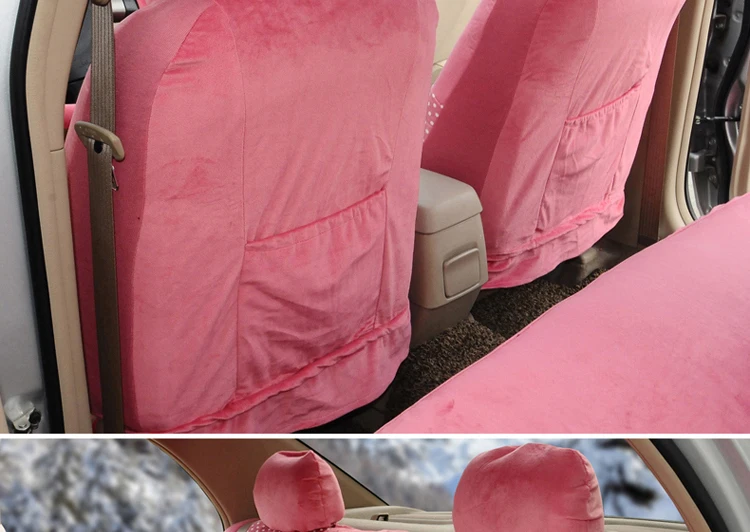 Женский модный универсальный чехол для сиденья с милым рисунком hello kitty для Volkswagen Sagitar POLO Yimai Bora Golf 7 и т. д