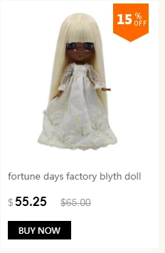 Фабрика Блит кукла 1/6 bjd супер черный тон кожи darkest ультра кожи коричневый волосы тела 1/6 30 см 280BLQE965