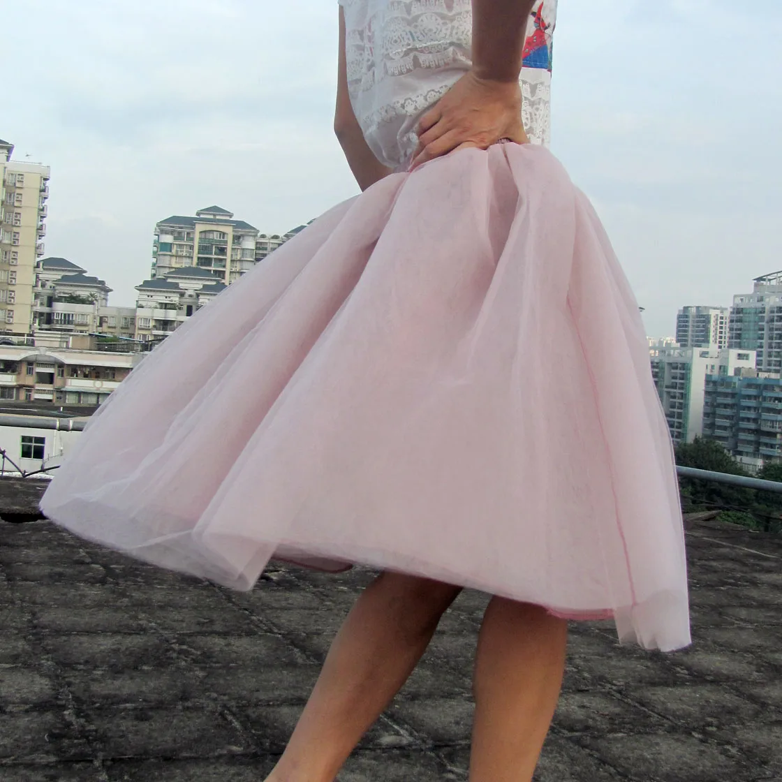 Весенняя юбка-пачка для девочек Пышная плиссированная юбка принцессы женщин Jupe