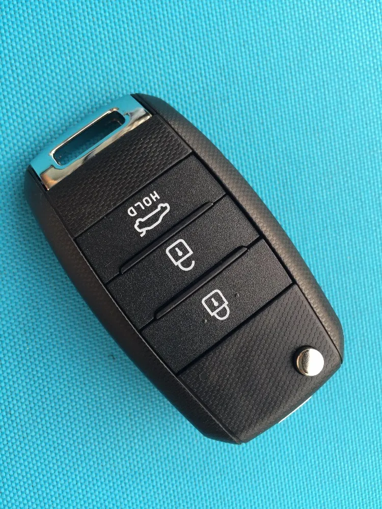 1 шт. Новый сменный ключ без рисунка Складной флип-пульт дистанционного