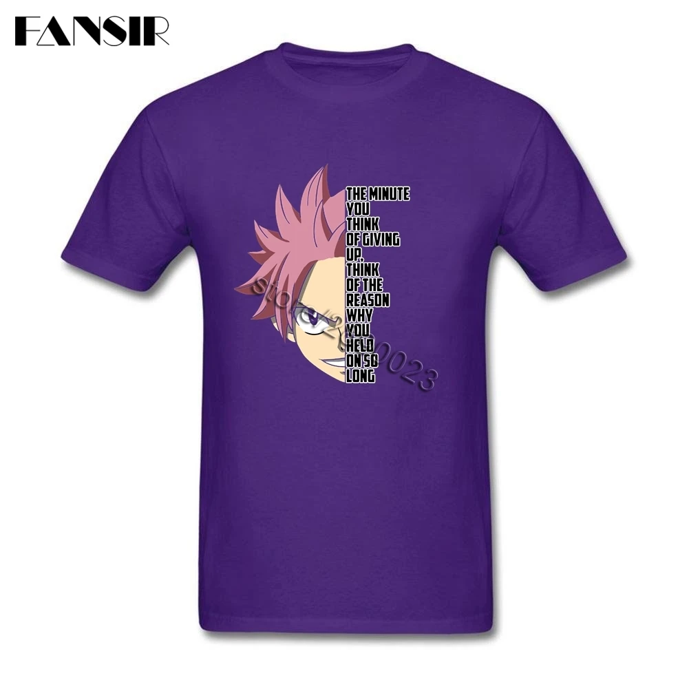 Fairy Tail футболки с короткими рукавами для взрослых нормальный Camiseta 100% хлопок