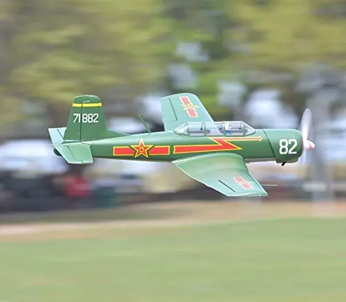 FMS 1200 мм 1 2 м (42 9 дюйма) CJ6 CJ-6 RC самолет китайский тренажер с уклоняющим 3S EPO хобби