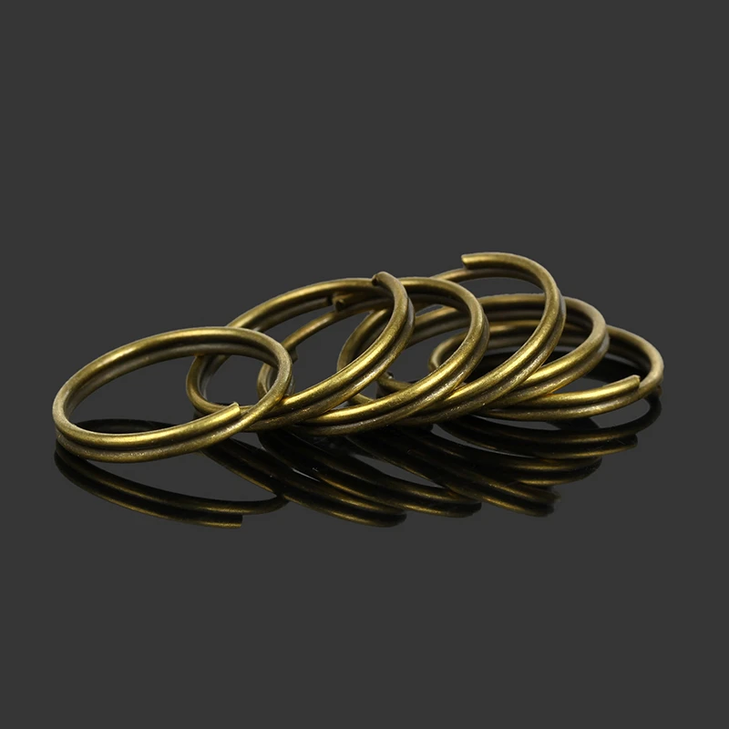 Брелок для ключей 200 шт./лот 20 мм с бронзовым покрытием|split keyring|keyring 20mmkey ring |