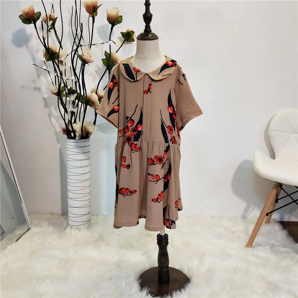 

Muslim Ramadan With Applique For Girls Lapel Islam Dubai Malay Dress