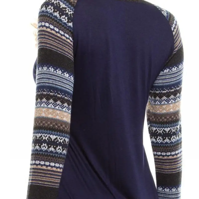 NFIVE Brand 2017 Spring New Deer Head Raglan T-shirt Long Sleeved Shirt Printing Color Warm Comfortable Shirts Free Shipping | Женская