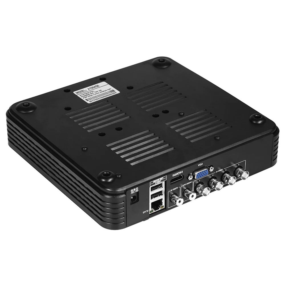 AZISHN AHD 4MP DVR 4CH/8CH видео рекордер H.264 Onvif, Wi-Fi VGA HDMI видеовыход гибридный 5 в 1 AHD/TVI/CVI/CVBS/IP наблюдение