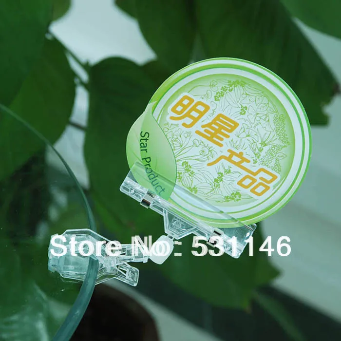 Горячая продажа 10 шт поп рекламный дисплей клип/магазин продвижение ценник знак