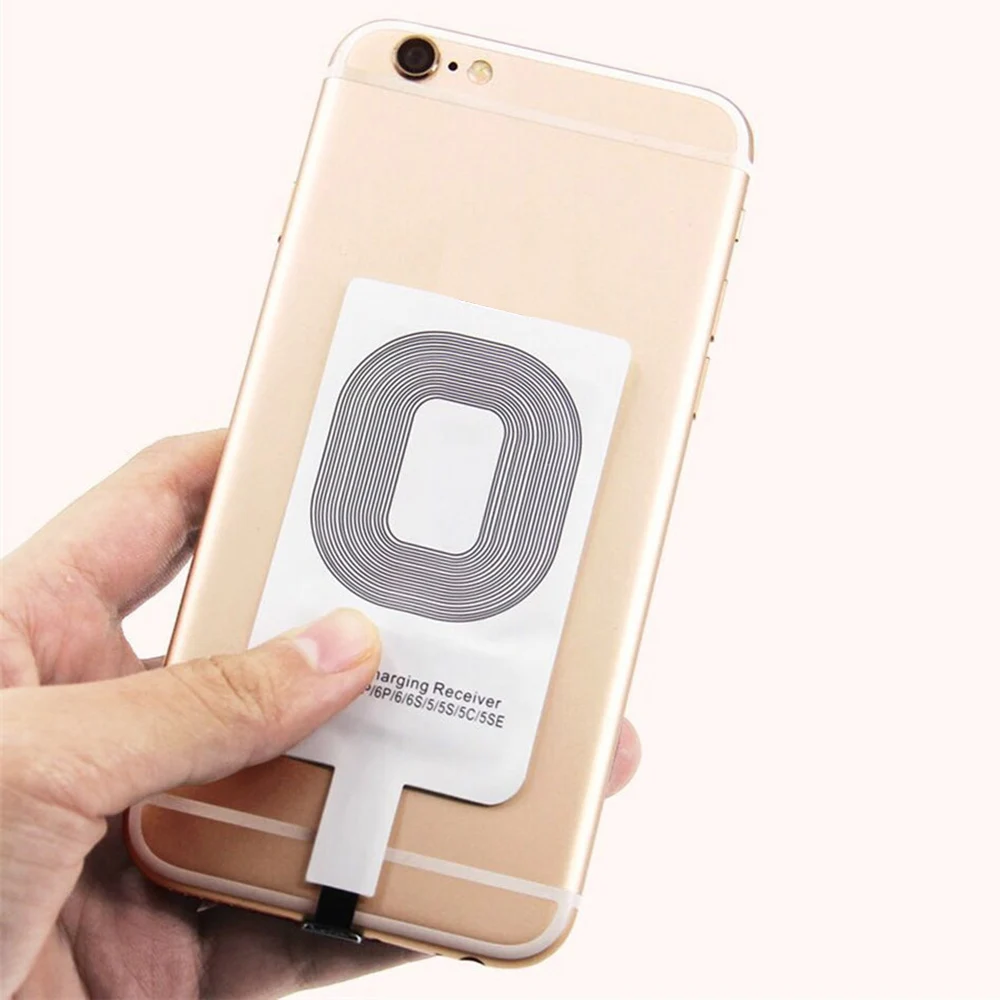 FOR APPLE Универсальное беспроводное зарядное устройство Qi автоматическое зажимное беспроводное автомобильное зарядное устройство для iphone type-C держатель телефона на вентиляции модуль приемника - Цвет: FOR APPLE