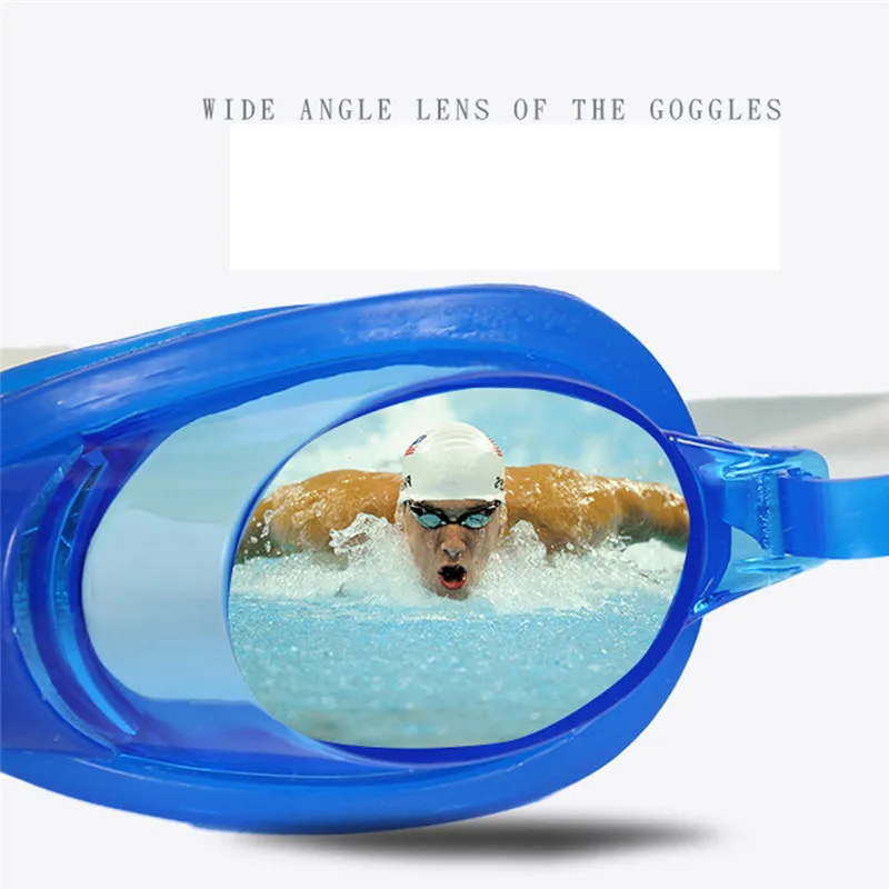 Новые детские плавательные очки водонепроницаемые Мультяшные противотуманные