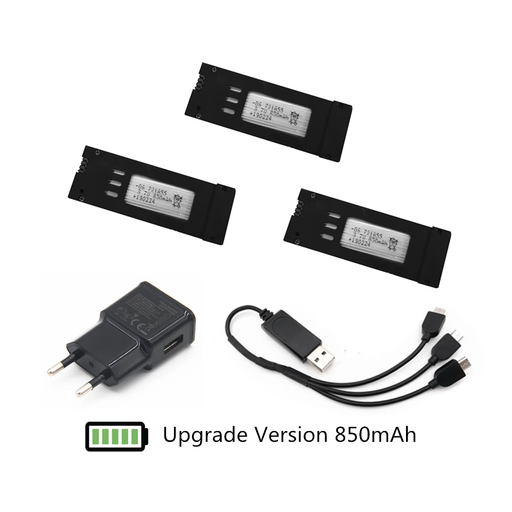 Оригинальный аккумулятор E58 850 мАч обновленный литий полимерный для JY019 S168 3 7 В 500