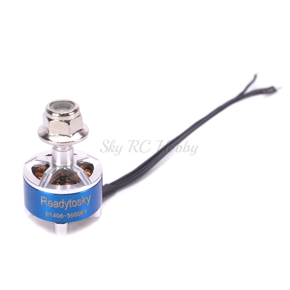4 шт./лот 1406 3600KV 2 4S CW CCW бесщеточный двигатель для радиоуправляемых моделей