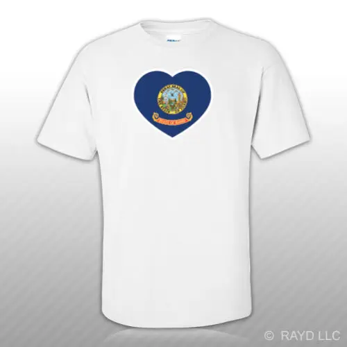 Idaho Heart/футболка футболка с надписью Id Love Hearts Pride Native популярная летняя одежда