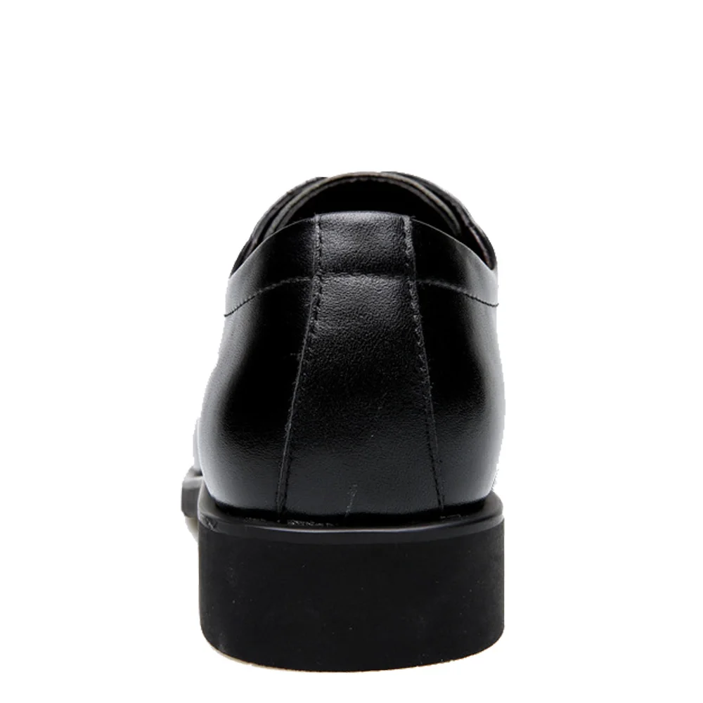 QFFAZ 2018 High Quality Genuine Leather Men's Oxfords Round Toe Lace up Platform British Designer Dress Wedding Flats Shoes | Обувь