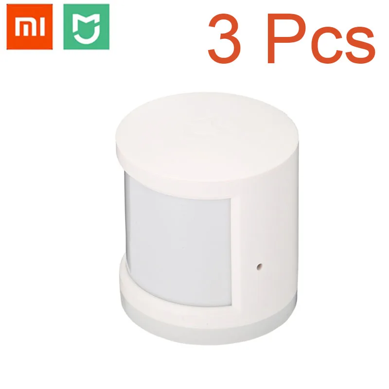 Распродажа Xiaomi MIJIA датчик тела инфракрасный датчик движения умный датчик человеческого тела Датчик MIJIA для домашней безопасности умный дом - Цвет: 3Pcs MijiabodySensor